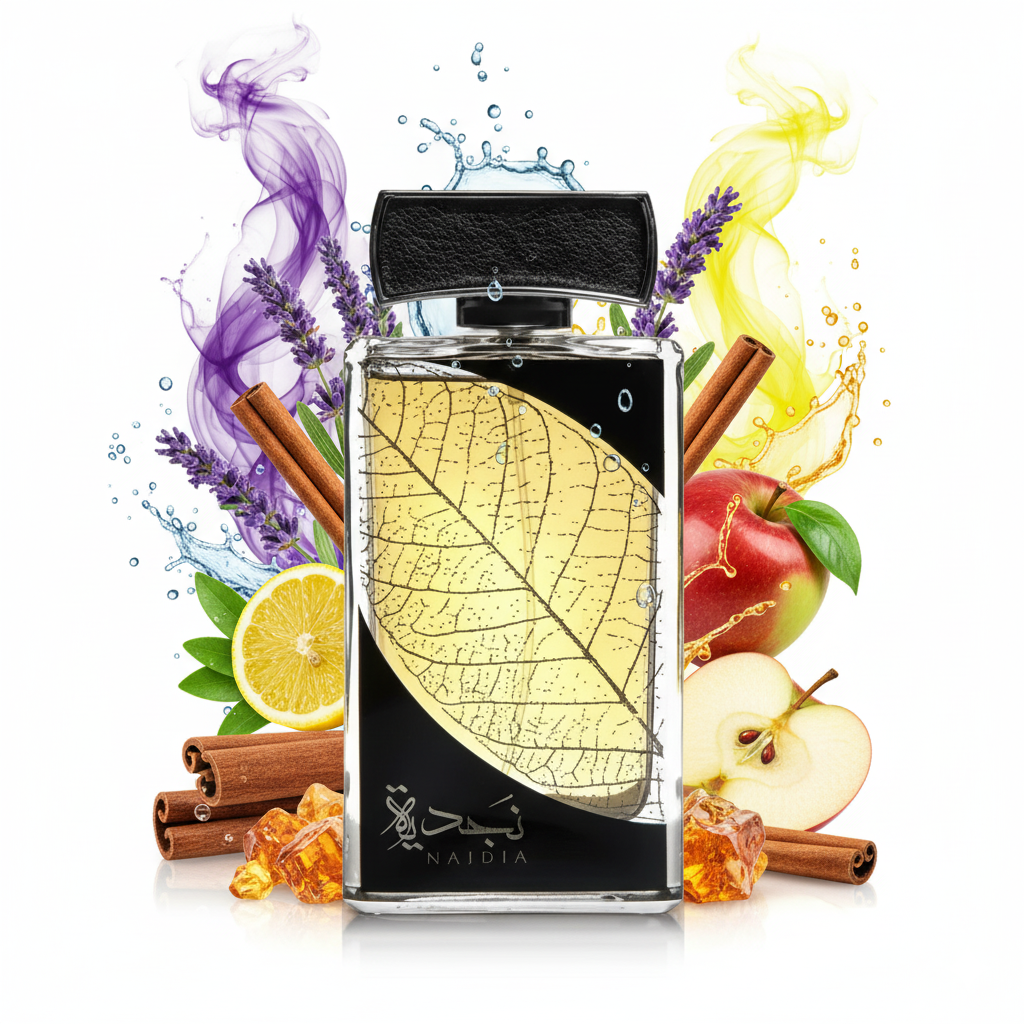 Lattafa Najdia Eau de Parfum 100ml con desodorante formato pack