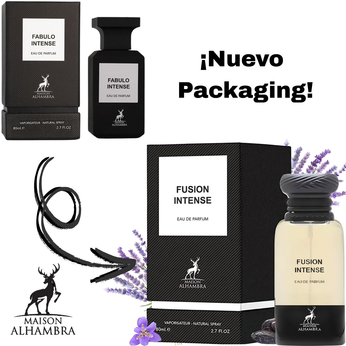 Maison Alhambra Fusion Intense eau de parfum 80ml