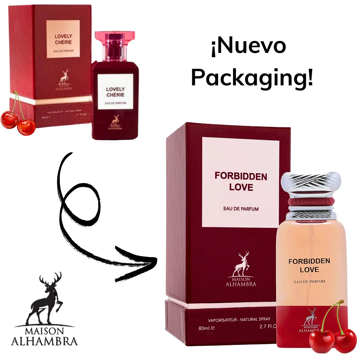 Maison Alhambra Forbidden Love eau de parfum 80ml