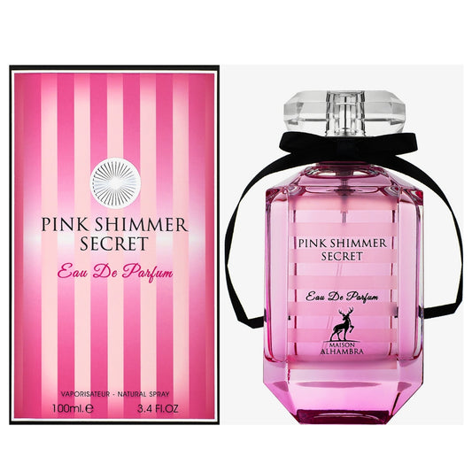 Pink Shimmer Secret Maison Alhambra Eau de Parfum 100ml