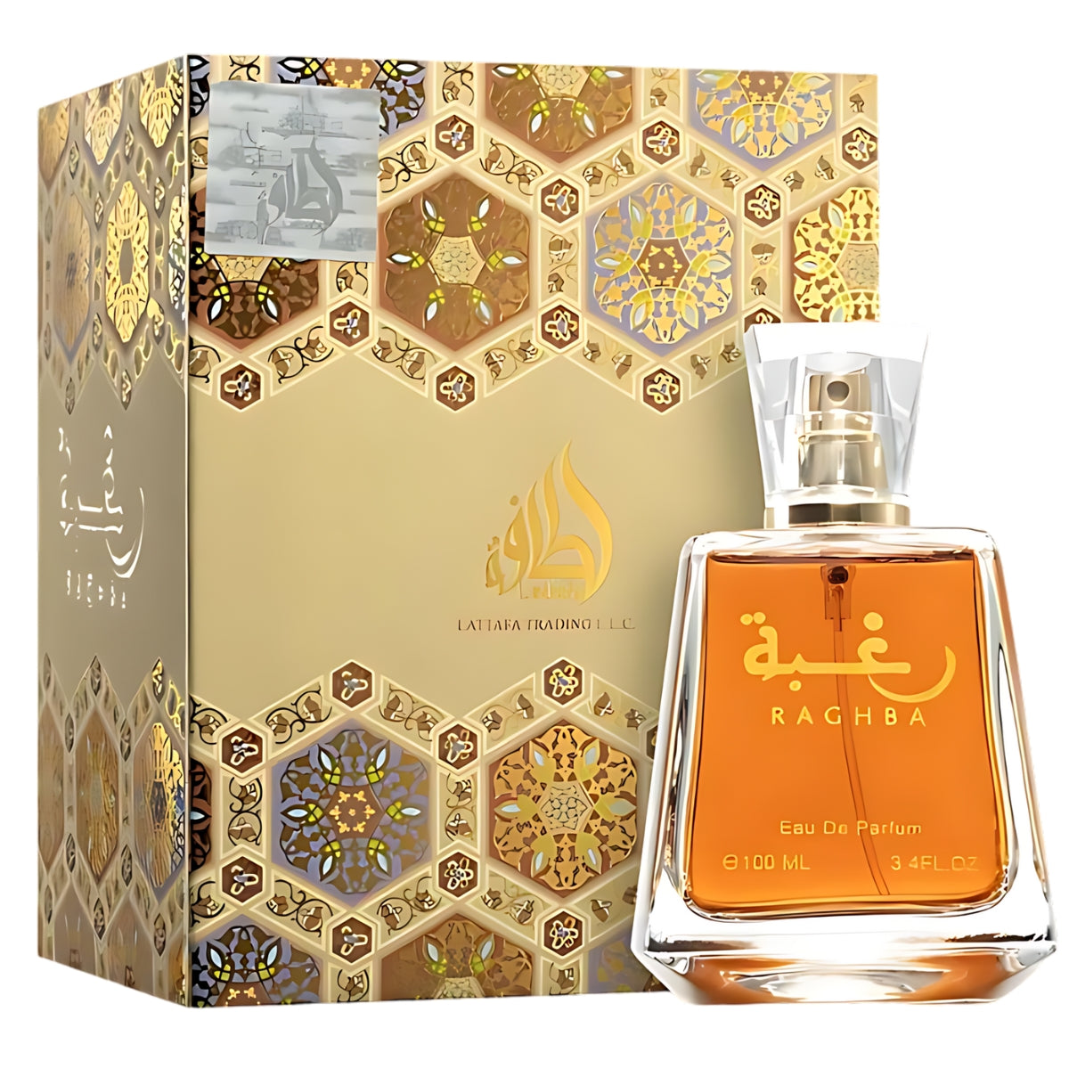 Lattafa Raghba Eau de Parfum 100ml en formato pack + desodorante