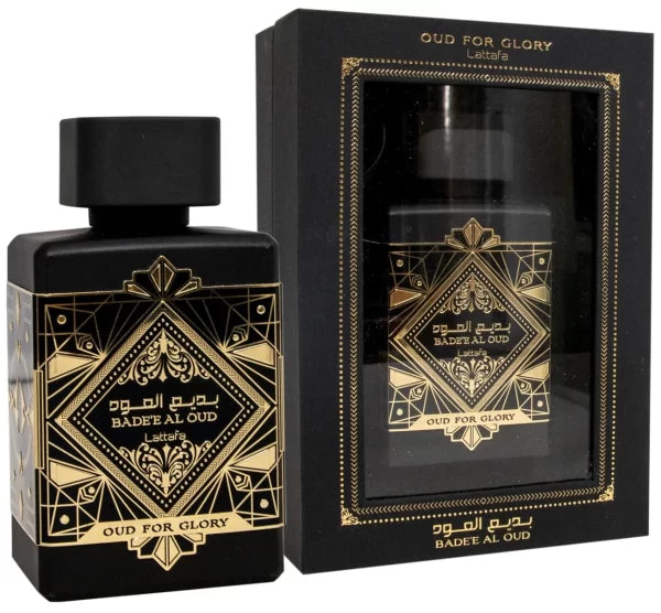 Descubre el Perfume Badee Al Oud - Oud for Glory de Lattafa: Un Viaje Olfativo de Lujo