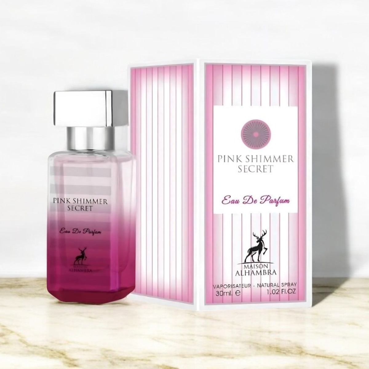 Pink Shimmer Secret Maison Alhambra Eau de Parfum 30ml