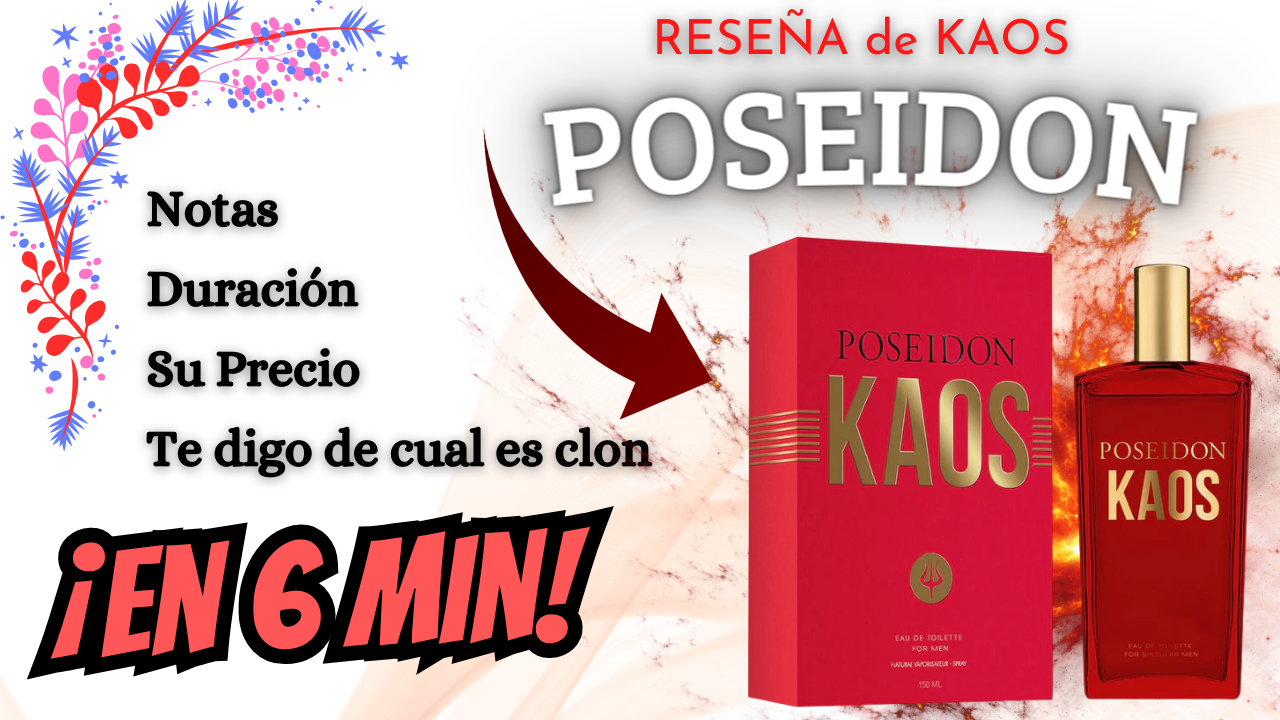 Load video: Reseña del perfume Poseidon KAOS | ¡Pedazo de CLON! 🔥