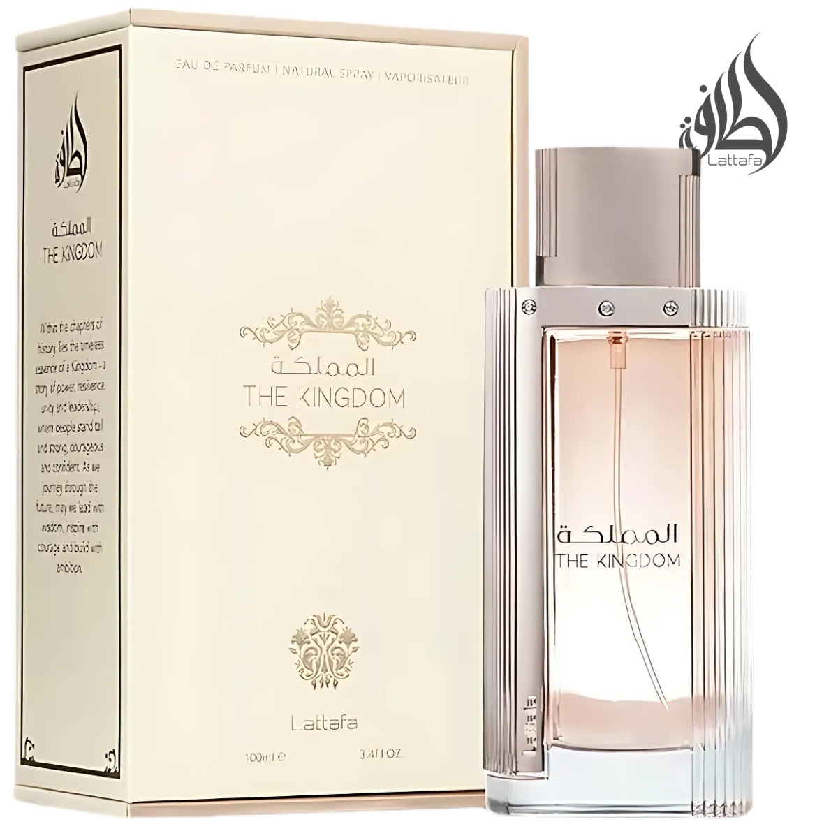 The kingdom women Lattafa perfume Eau de Parfum 100ml