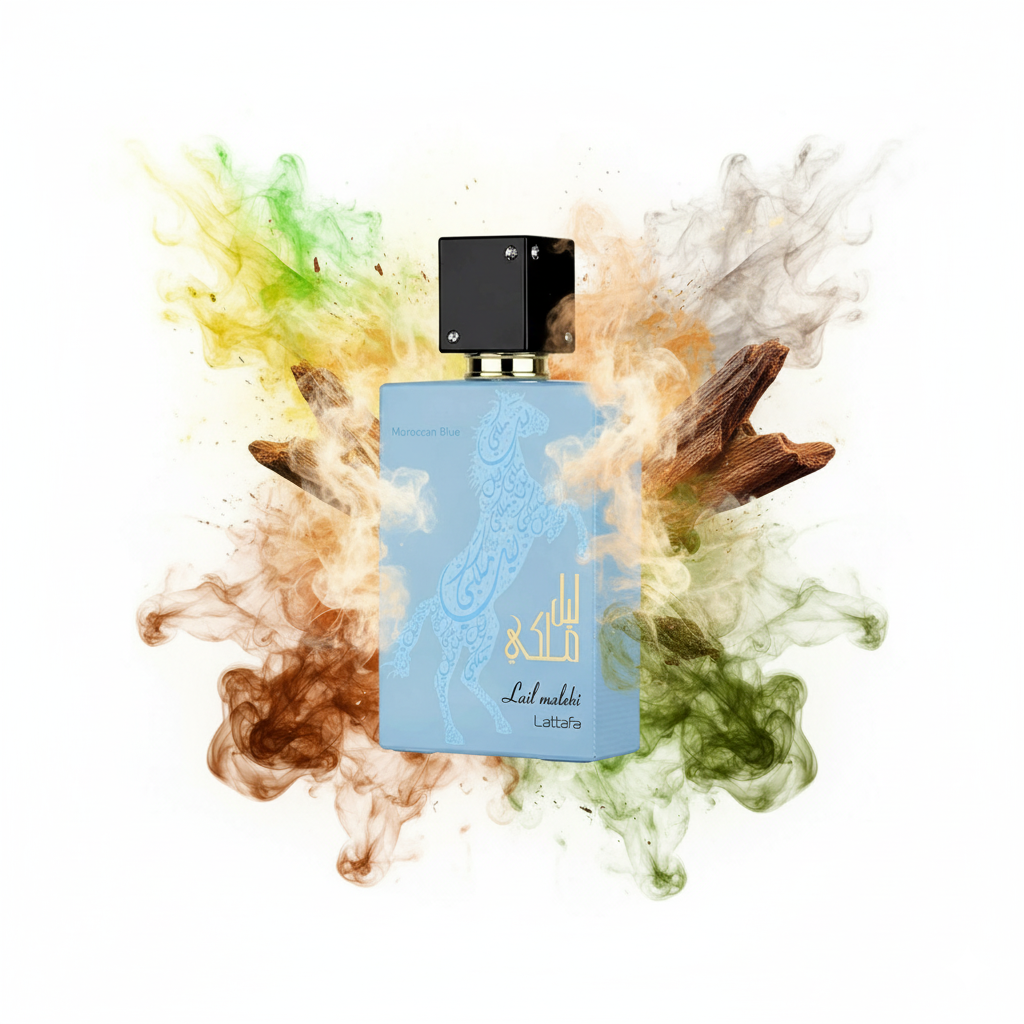 Lattafa Lail Maleki Moroccan Blue Eau de parfum 100ml