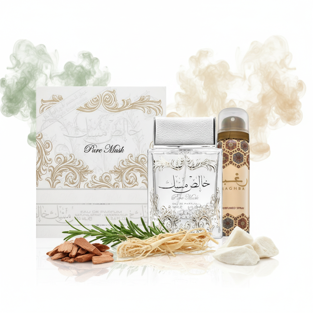 Lattafa Pure Musk Eau de Parfum 100ml + desodorante de regalo