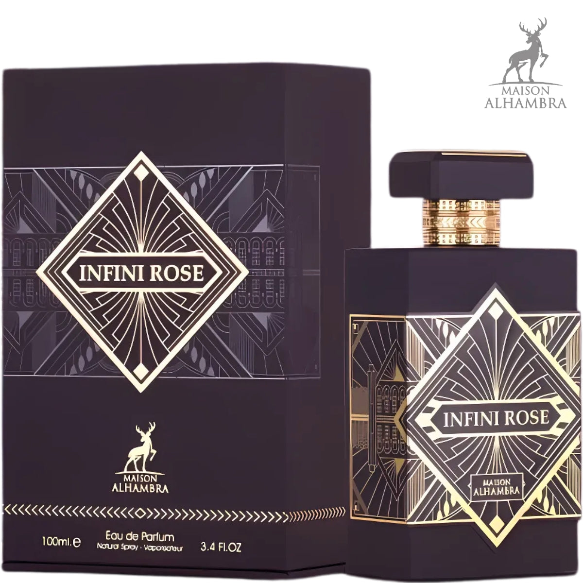 Infini Rose de Maison Alhambra Eau de Parfum 100ml