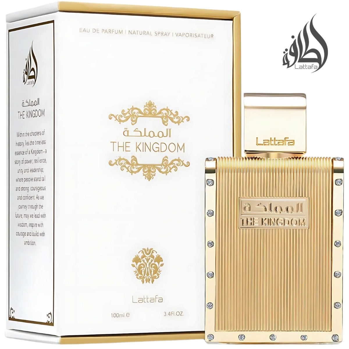 The kingdom men Lattafa perfume Eau de Parfum 100ml