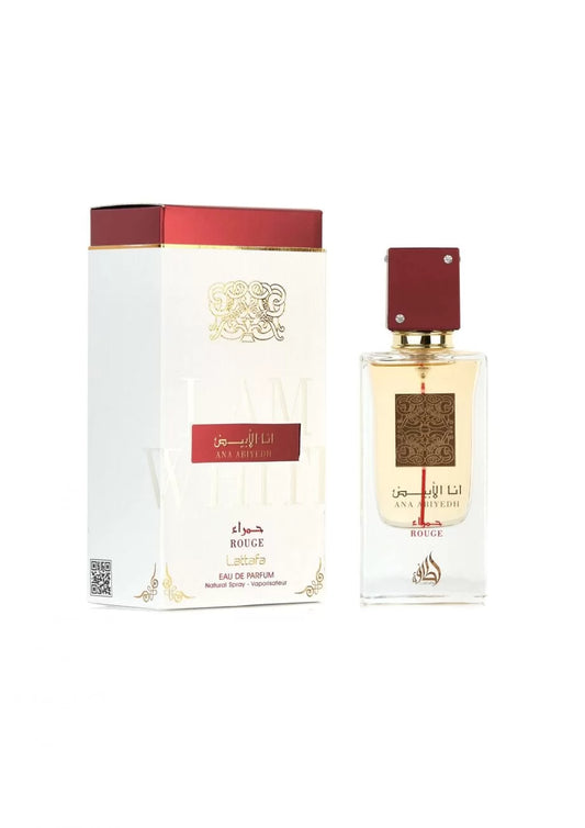 Lattafa Perfume Ana Abiyedh Rouge Eau de Parfum 60ML