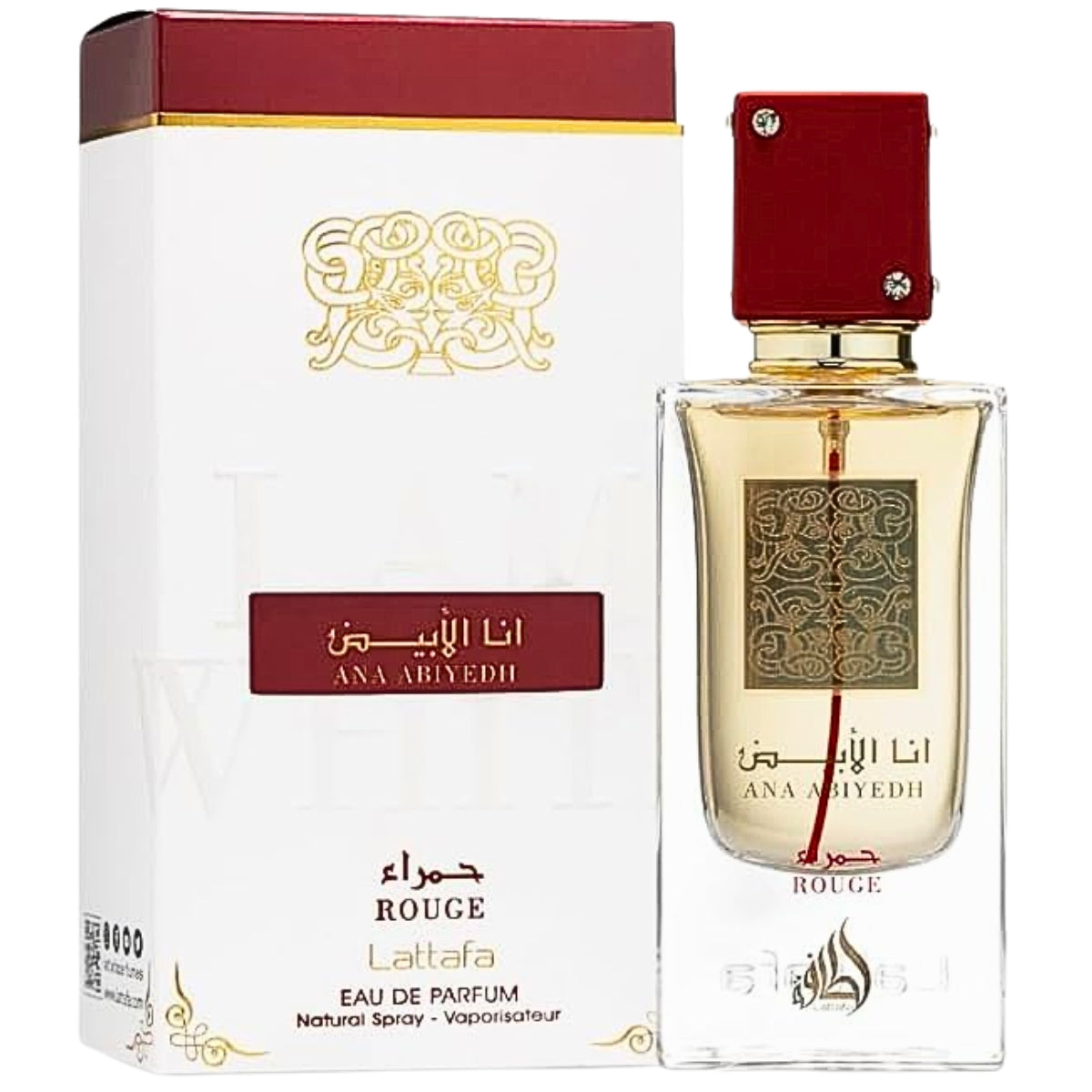 Lattafa Ana Abiyedh Rouge Eau de Parfum 60ML