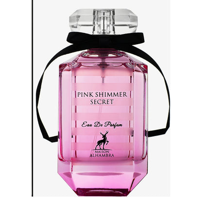 Pink Shimmer Secret Maison Alhambra Eau de Parfum 100ml