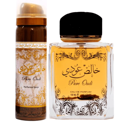 Perfume Lattafa Pure Oudi Eau de Parfum 100ml + Desodorante