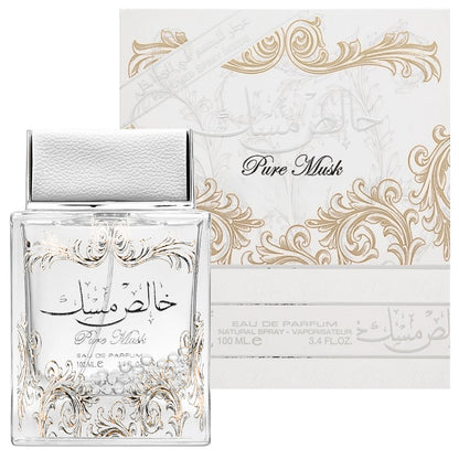 Lattafa Pure Musk Eau de Parfum 100ml + desodorante de regalo