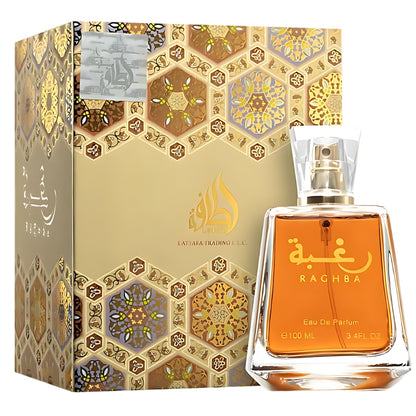 Lattafa Perfume Raghba + Desodorante de regalo Eau de Parfum 100ml