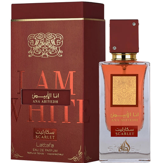 Lattafa Ana Abiyedh Scarlet eau de parfum 60ml