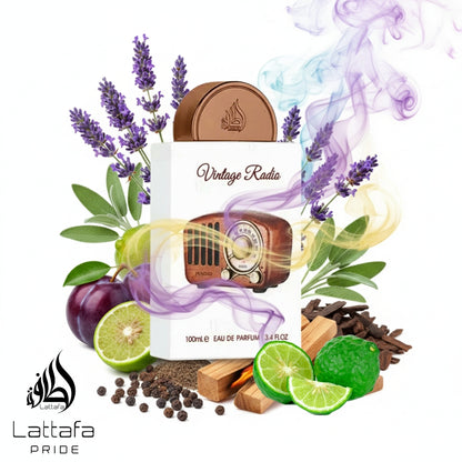 Vintage Radio Lattafa PRIDE Eau de Parfum 100ml