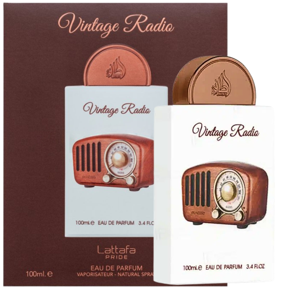 Vintage Radio Lattafa PRIDE Eau de Parfum 100ml